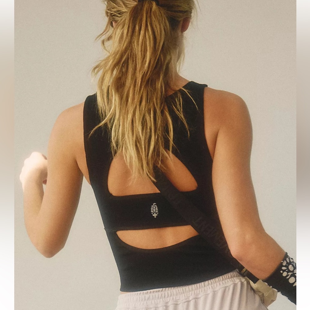 Free People Free Throw Unwind Cami Yoga Top NWT
